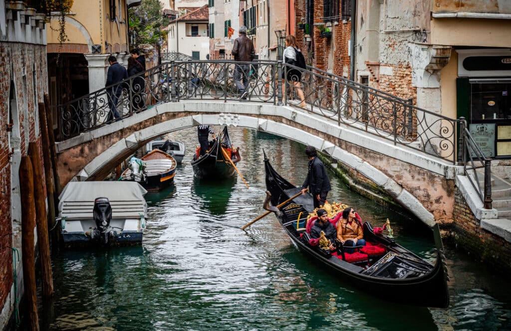 Gondola in Venetië