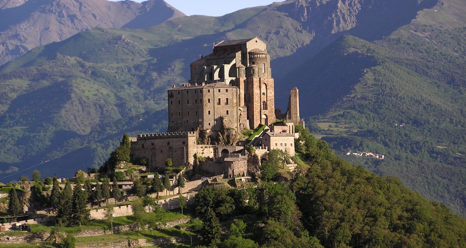 Sacra di san Michele Turijn Italië