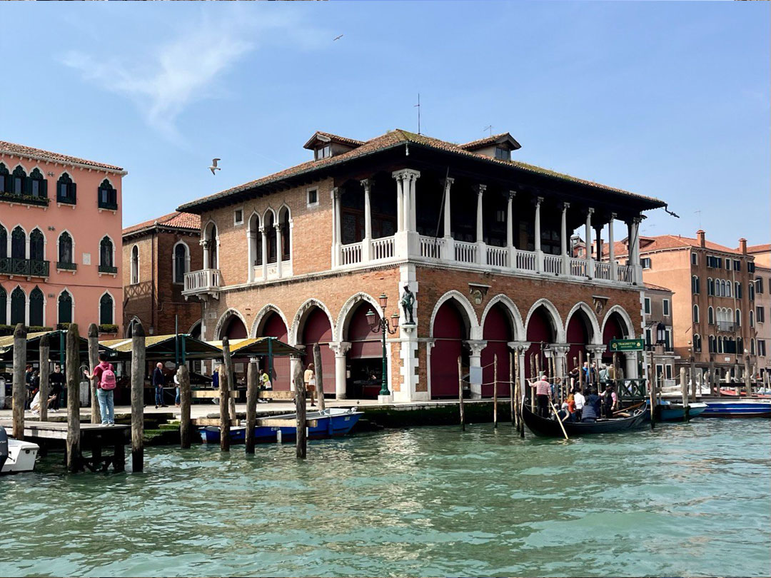 Mercato di Rialto Venetië Italië