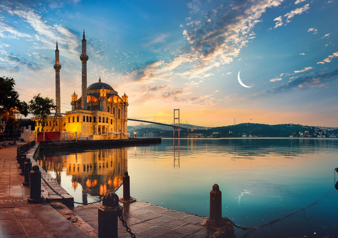 Ortaköy Moskee Istanbul
